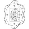 A & I Products Disc, Rear Rim Wheel (28" w/ 4.25" Pilot) 5" x25.5" x25.5" A-RD28642